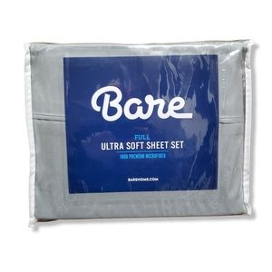 Bare Full Ultra Soft Sheet Set 1800 Premium Microfiber